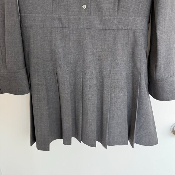 Theory Pleated Shirt Dress (Size 12) - Picture 5 of 11